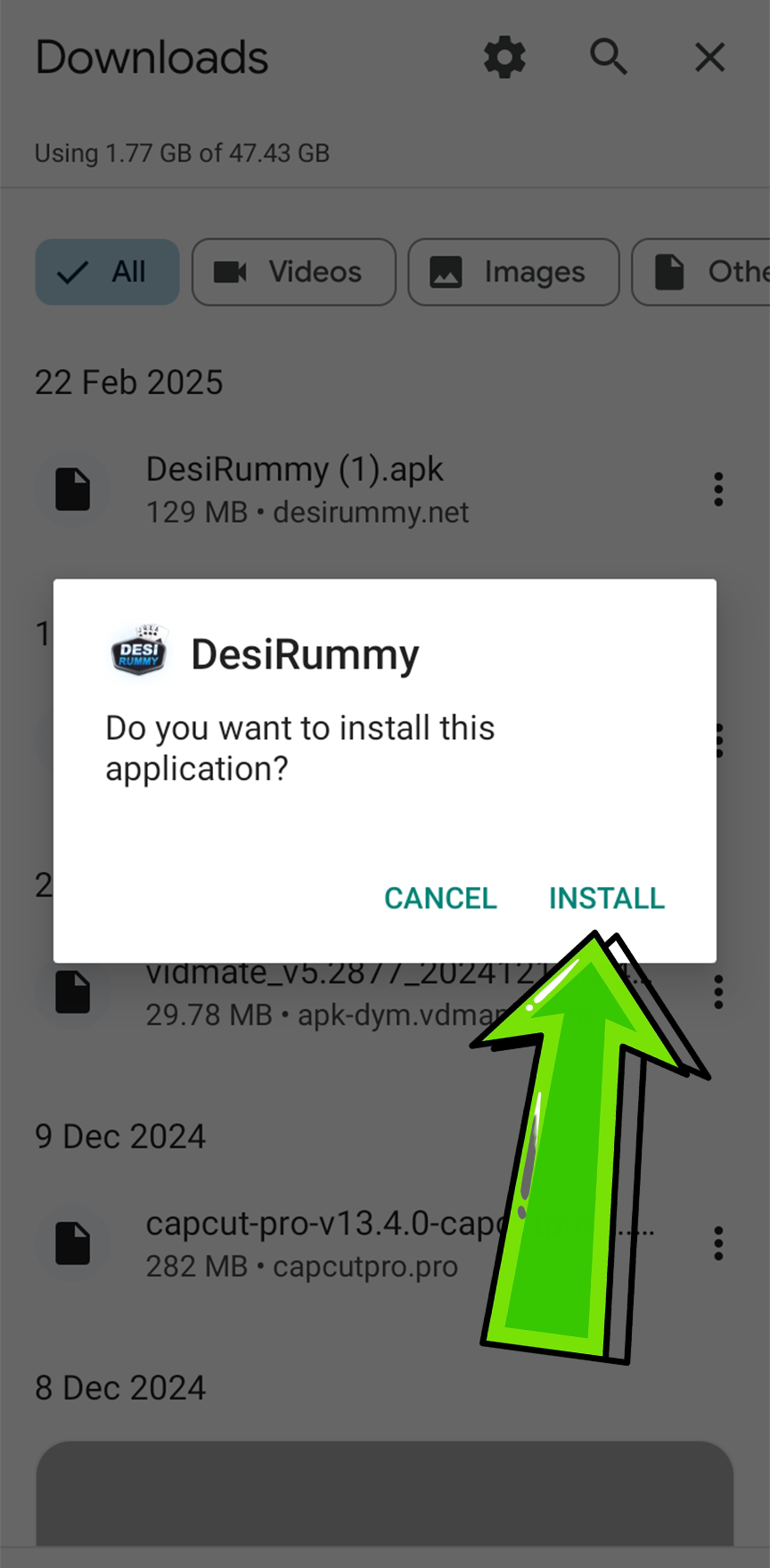 Grant permissions